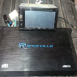 Bluetooth Double DIN Jensen And Amp Db13 Rockville