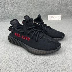 Yeezy Boost 350 V2 Bred Mens 6.5 Shoes Black Red Adidas Kanye West 2020 Sneakers