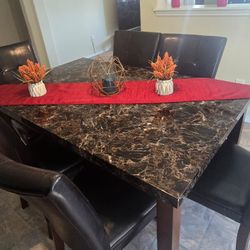 6 Chairs Dining Table