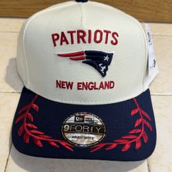 New England Patriots New Era 9FORTY Adjustable Hat (Brand New w/ Tags) 