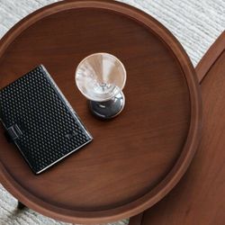 1- ONLY Wood Coffee Corner End Table