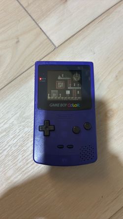 Game boy color    purple version    All working condition