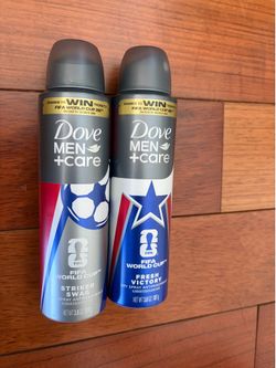 Dove men deodorant spray $8 for both