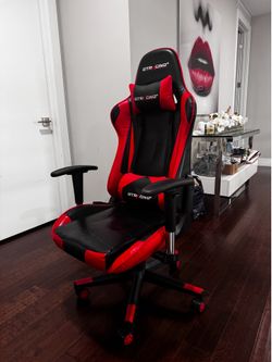 GTR Racing Red Gaming chair used