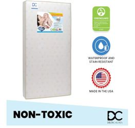 Premium Innerspring Crib and Toddler Mattress