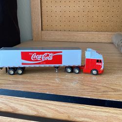 Diecast Coca-Cola semi