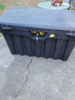 Big Tool Or Storage Box With Key