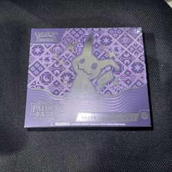 Pokemone Paldea Fates TCG trainer Box (No Cards Or Booster Packs)