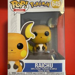 Raichu Pokemon Funko Pop 