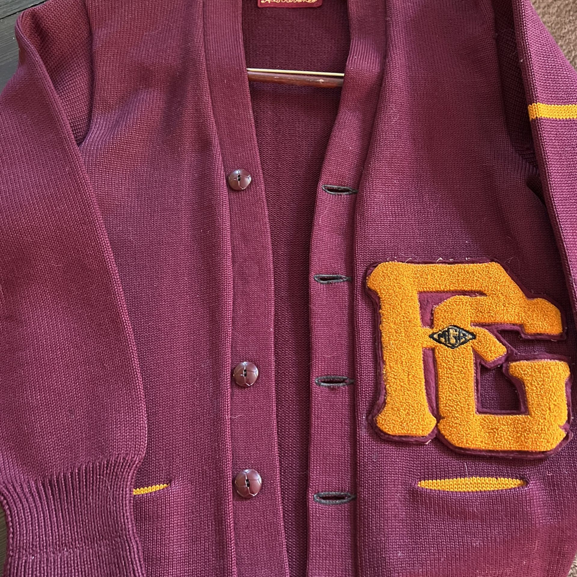 Vintage Chicago Bears Leather And Wool Lettermen Jacket for Sale in Tempe,  AZ - OfferUp