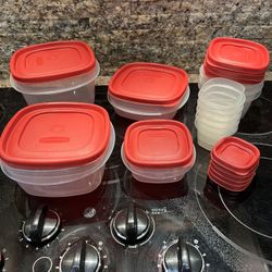 Rubbermaid Storage Containers 26 Piece Set