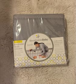 BreathableBaby Classic Breathable Mesh Crib Liner