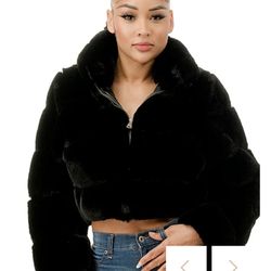Black Fur Jacket