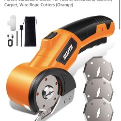 Cordless electric scissors