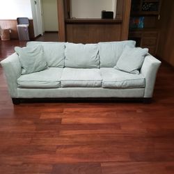 Couch With Espresso Trim 