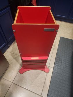 Little Helper FunPod Kitchen Step Stool (also known as a Montessori learning tower)