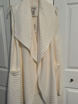 English Cream Long Vest