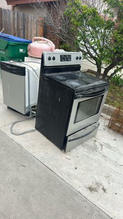 Used Stove And Washing Machine