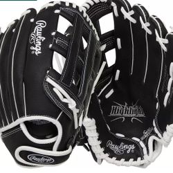 Girls Softball Glove Rawlings 12.5 For Righ Hand
