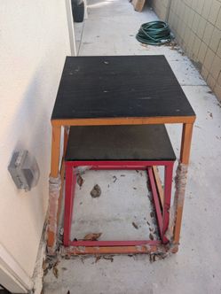 Metal box jump 24 and 30 in. $50 for both