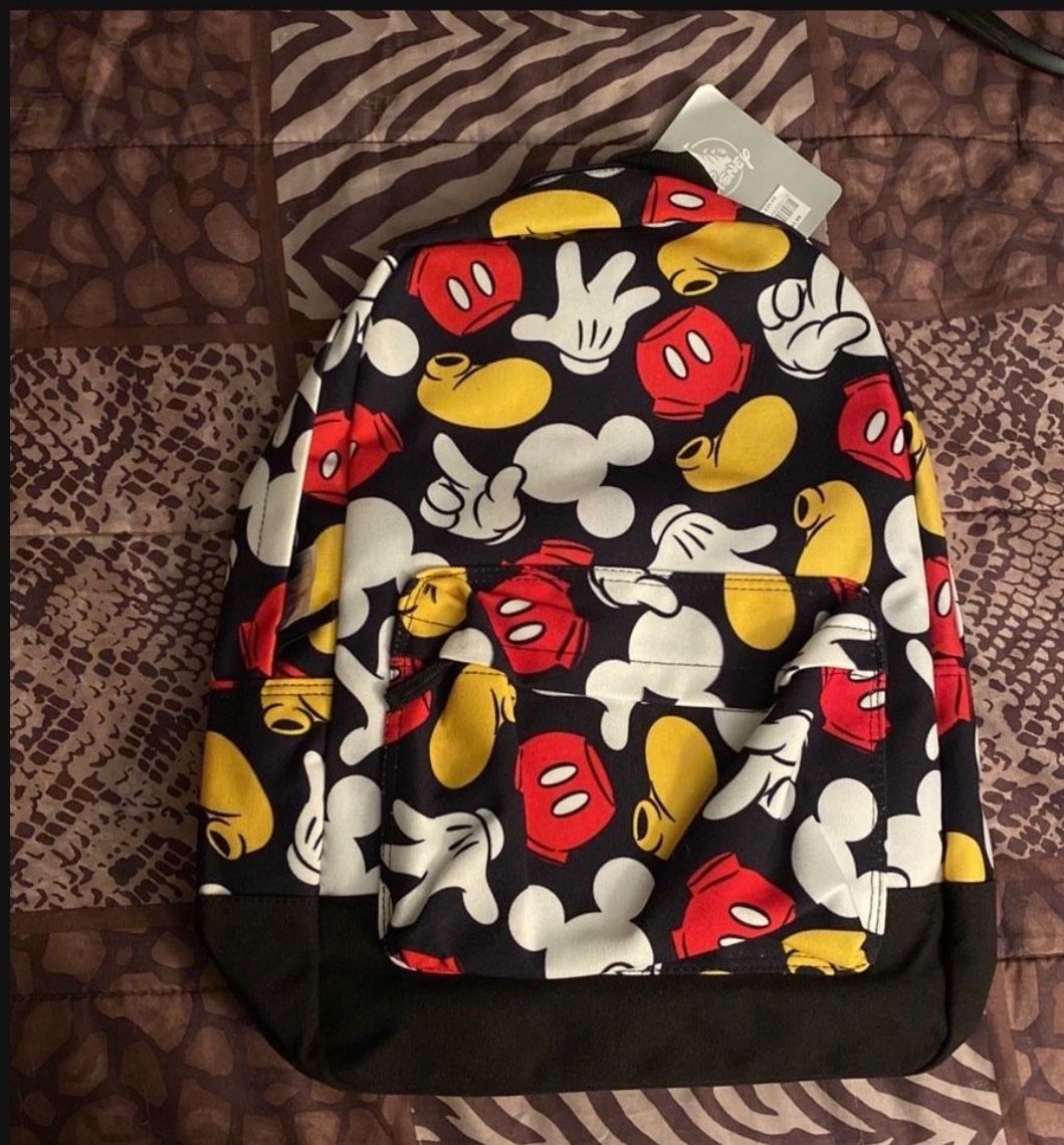 Disney backpacks, just in time for the kids going back to school.