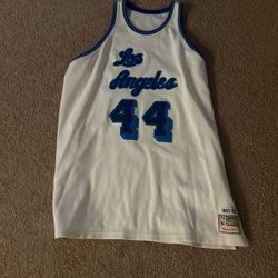 Vintage Los Angeles Lakers Jerry West Jersey 