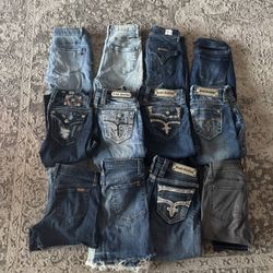 Women’s Jeans Size 2/26 Rock Revival, Kut, Hudsen