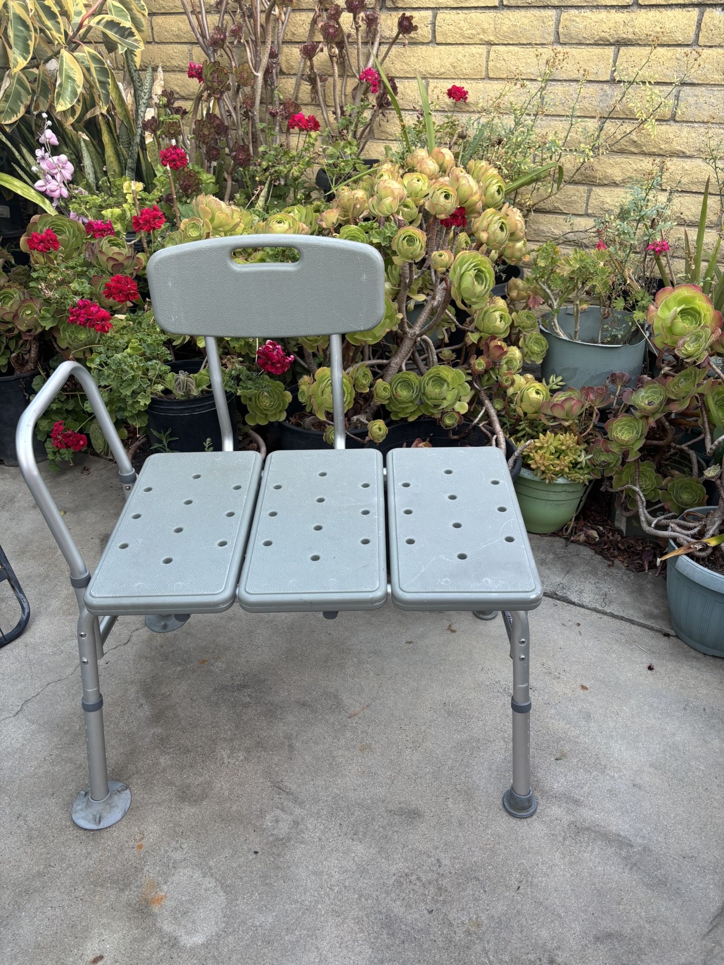 Plastic Tub Transfer Bench