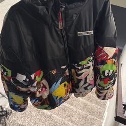 2XL Looney Tunes Members Only Jacket