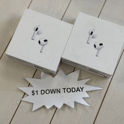 Apple Airpods Pro 2nd Gen - Pay $1 DOWN AVAILABLE - NO CREDIT NEEDED