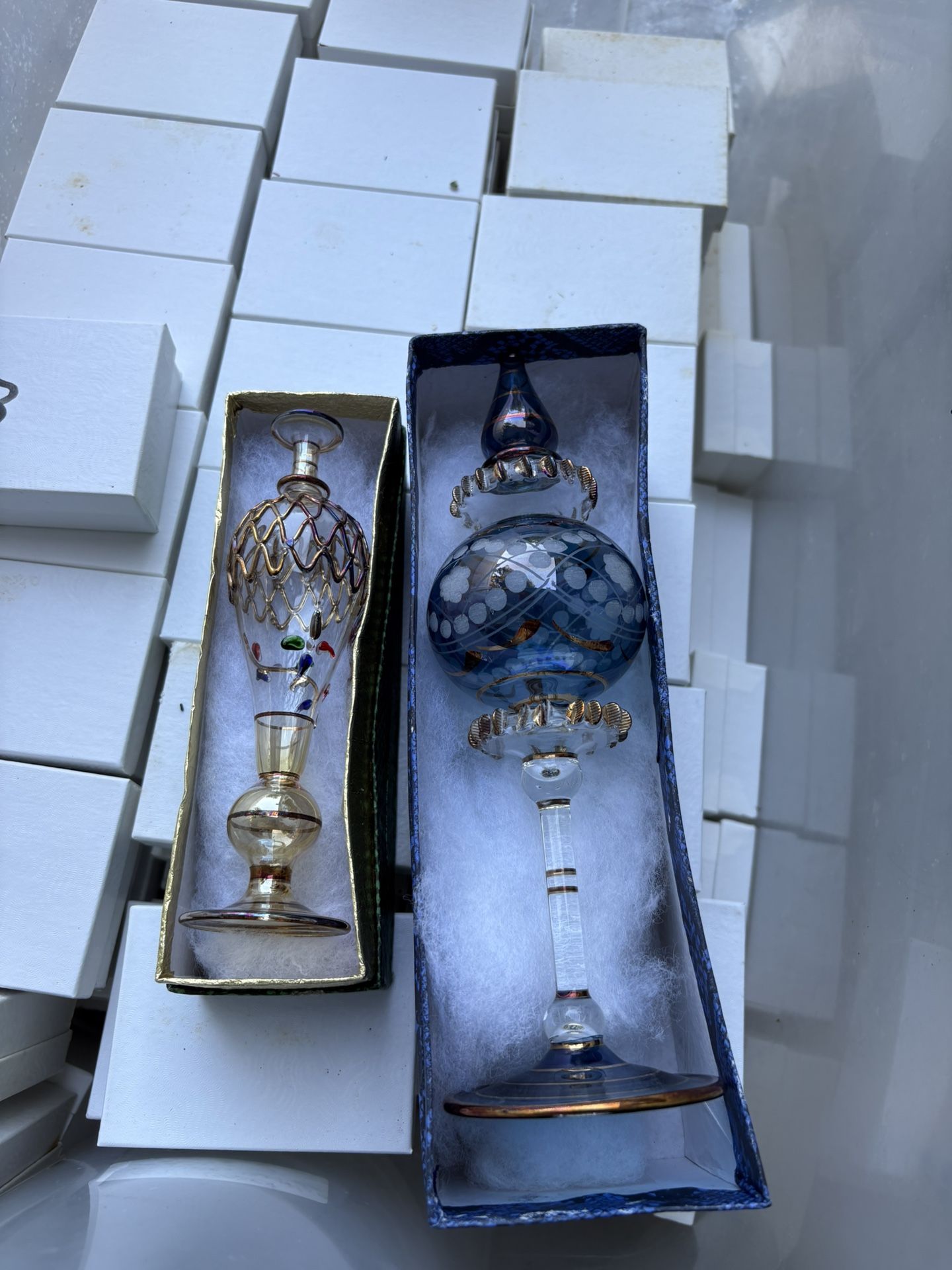 Frascos de perfumes egipcios