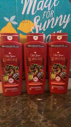 Old Spice Bearglove Body Wash 3-Pack
