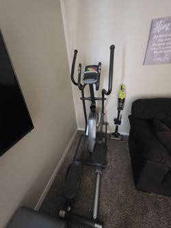 Like new barely used Sunny fitness eliptical