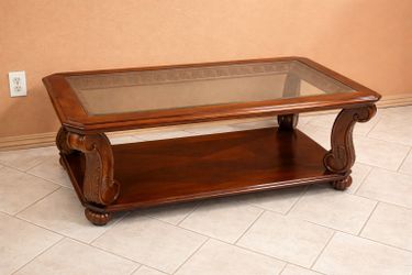 Glass Top Coffee Table