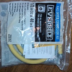 Gas Dryer Connector Kit New 