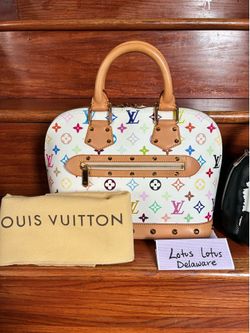 Louis Vuitton Limited Edition multi color Alma PM
