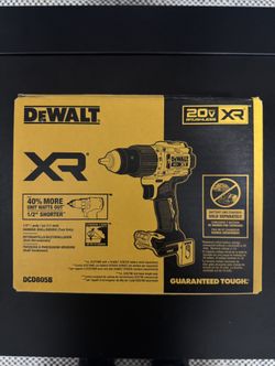 DEWALT 20V XR Compact Cordless Hammer Drill (Tool Only)