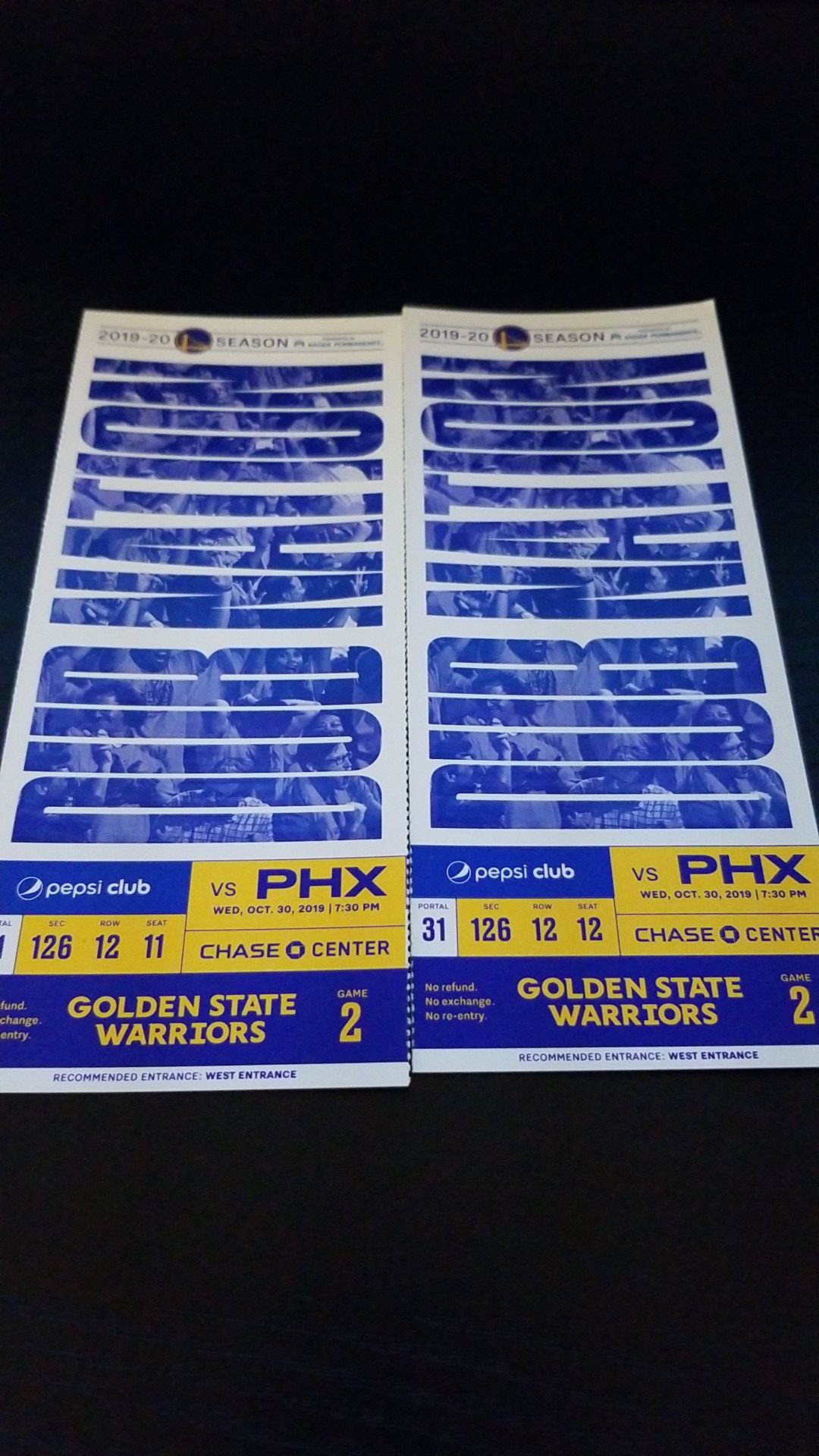 Warriors vs Suns Tickets (Curry Bobblehead Night)