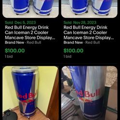 Red Bull Cooler Fridge 