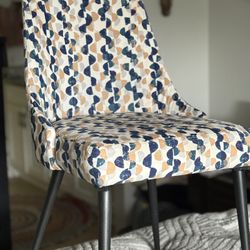 2 Pier 1 ~Patterned Chairs