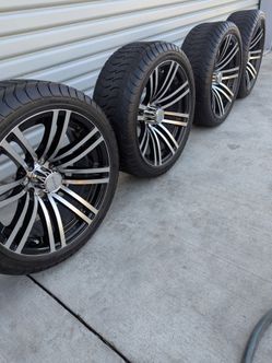 Golf Cart 15" Rims & 205/35/15" Tires