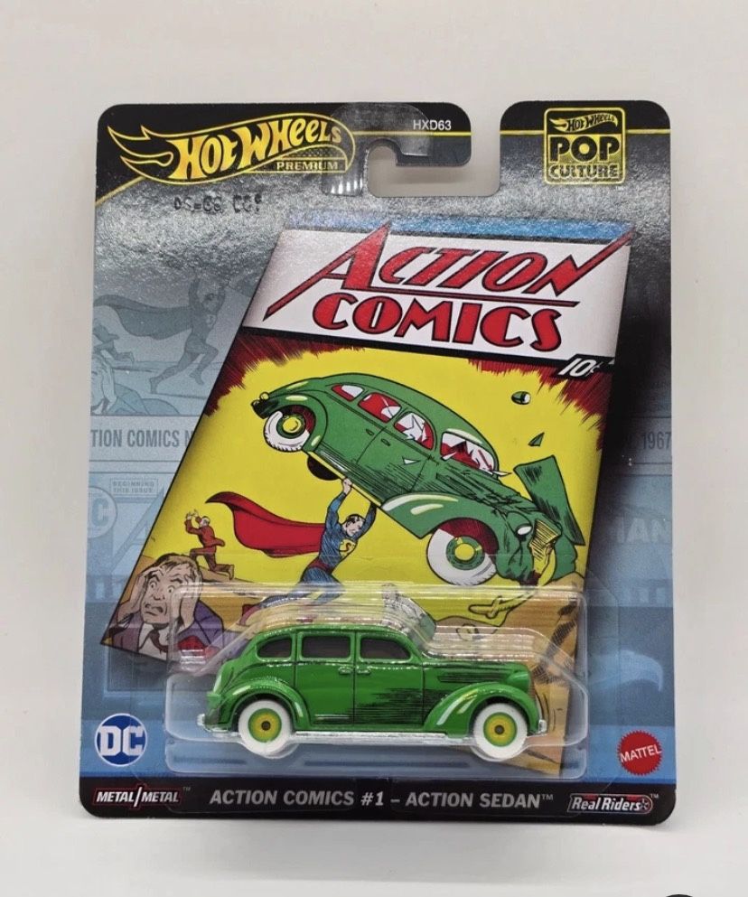 Hot Wheels Action Comics Super Man