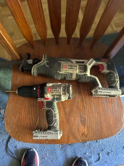 PORTER CABLE Reciprocating Saw and Porter-Cable PCC601 20V Max 1/2-inch cordless drill/driver