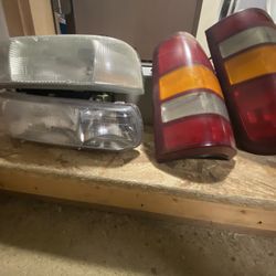 2002 Chevy Silverado Headlights 