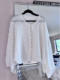 White sweater
