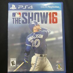 PS4 Disc Game “The Show 16”
