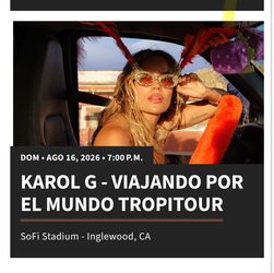 Karol G Sofi stadium