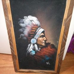 Vintage Native Painting