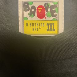 3XL Official Bape T-Shirt