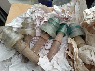 Antique Telephone Pole Insulators